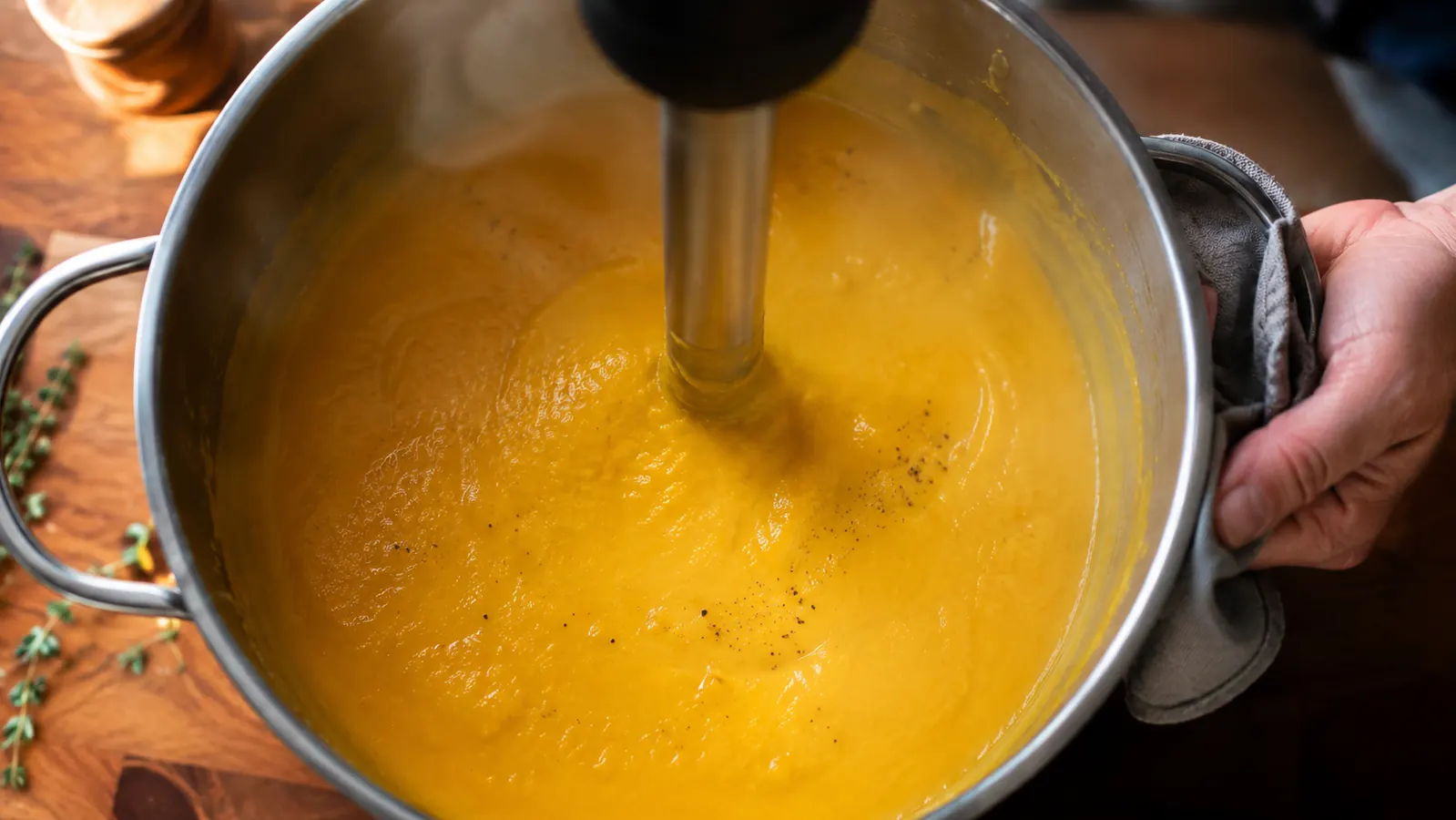 How to Blend Soups and Sauces Perfectly with an Immersion Blender